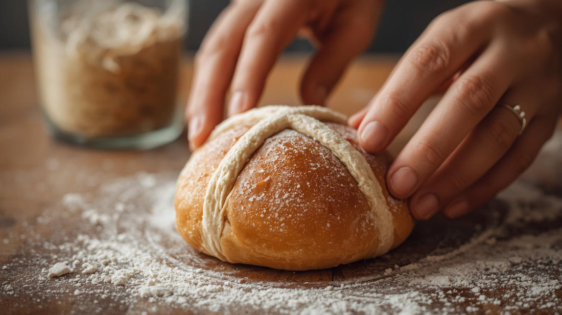 How to Make Traditional South African Sourdough Hot Cross Buns for Easter