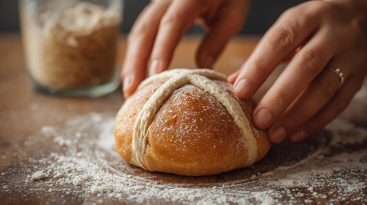 How to Make Traditional South African Sourdough Hot Cross Buns for Easter
