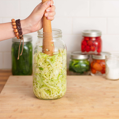 Wooden Kraut Pounder