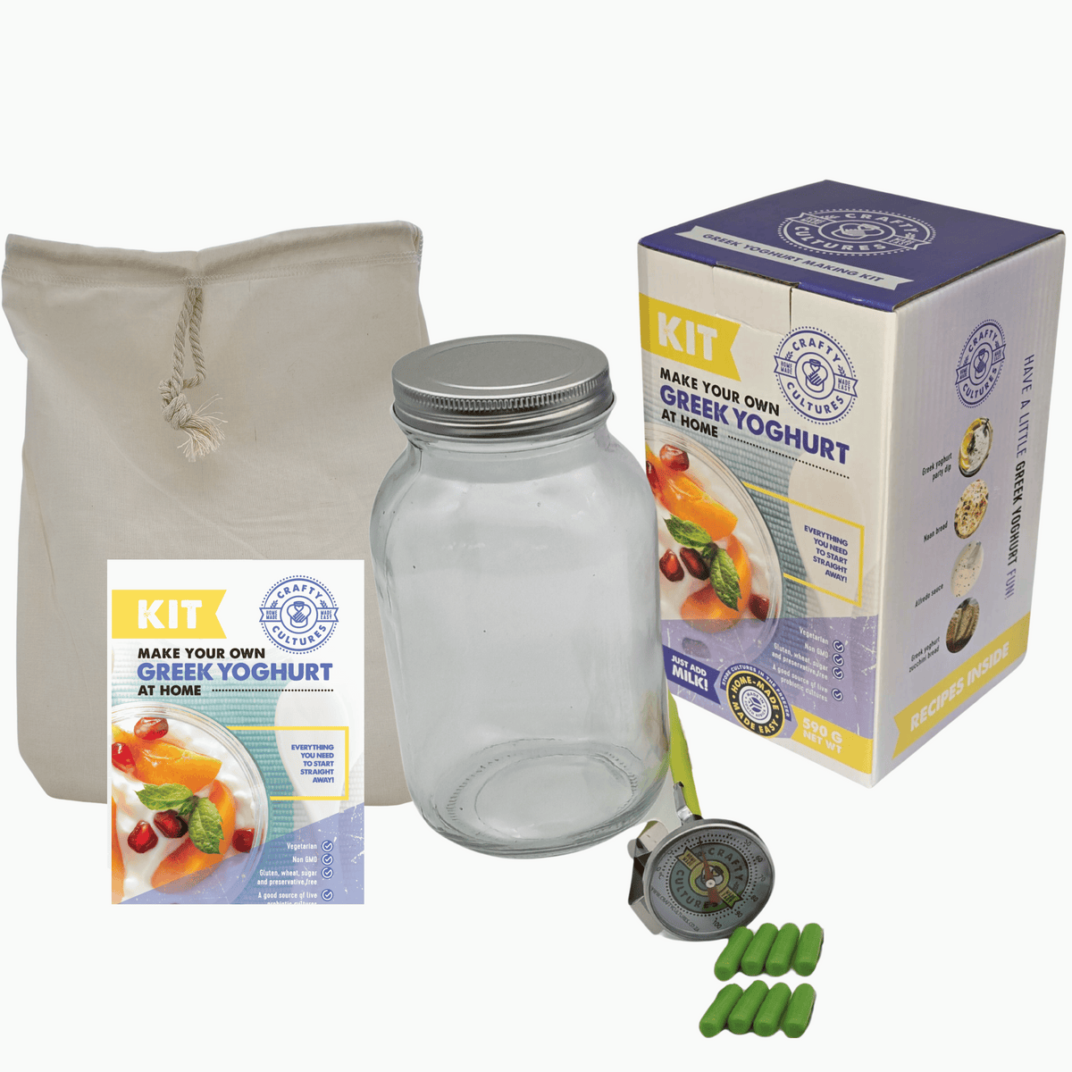 Greek Yoghurt Starter Kit