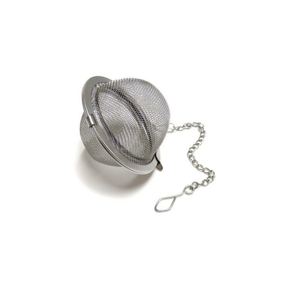 Stainless-Steel Ball Tea Strainer with Clip