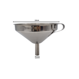 Stainless-steel Funnel With Strainer