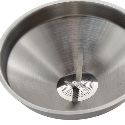 Stainless-steel Funnel With Strainer